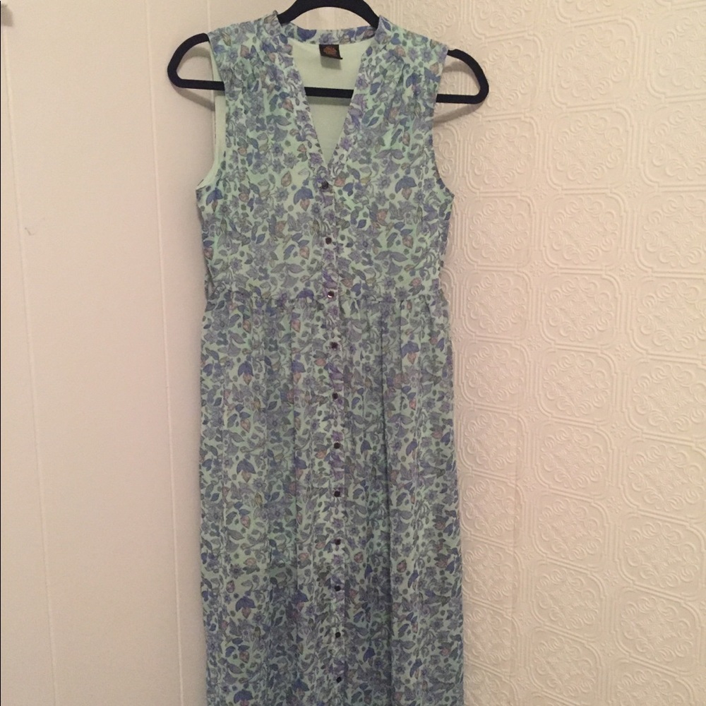 Floral Floor Length Dress